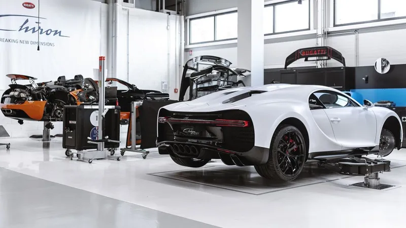 Manter um Bugatti Chiron por 10 anos custa o mesmo que oito Fiat Pulse