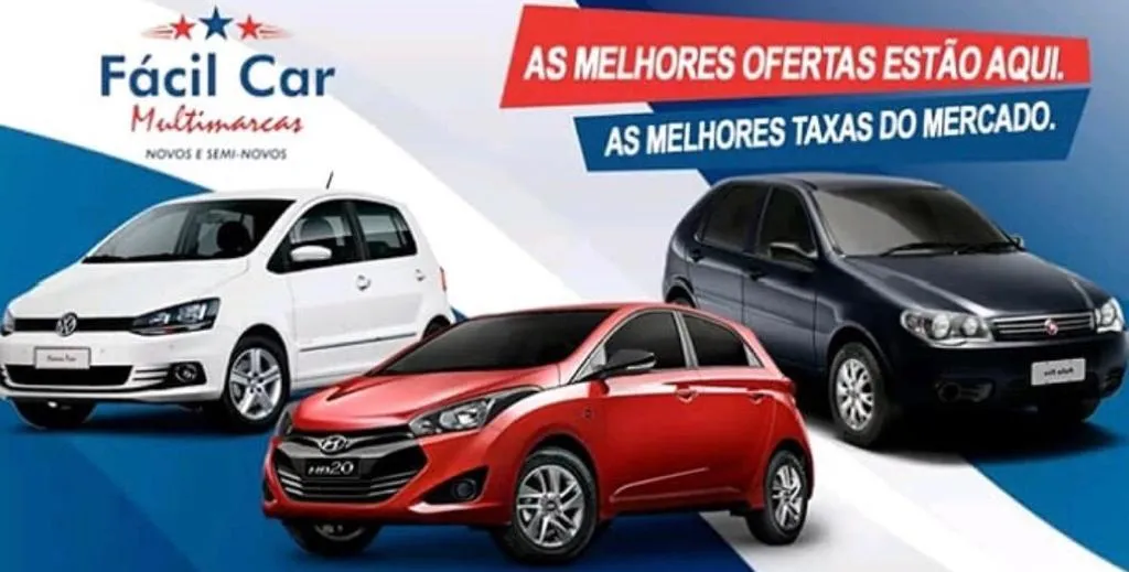 Fachada da loja Fácil Car Multimarcas - Jundiaí - SP