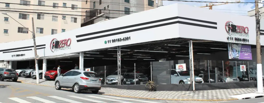 Fachada da loja Veículos à venda em HBZERO MULTIMARCAS - Osasco - SP | Mobiauto