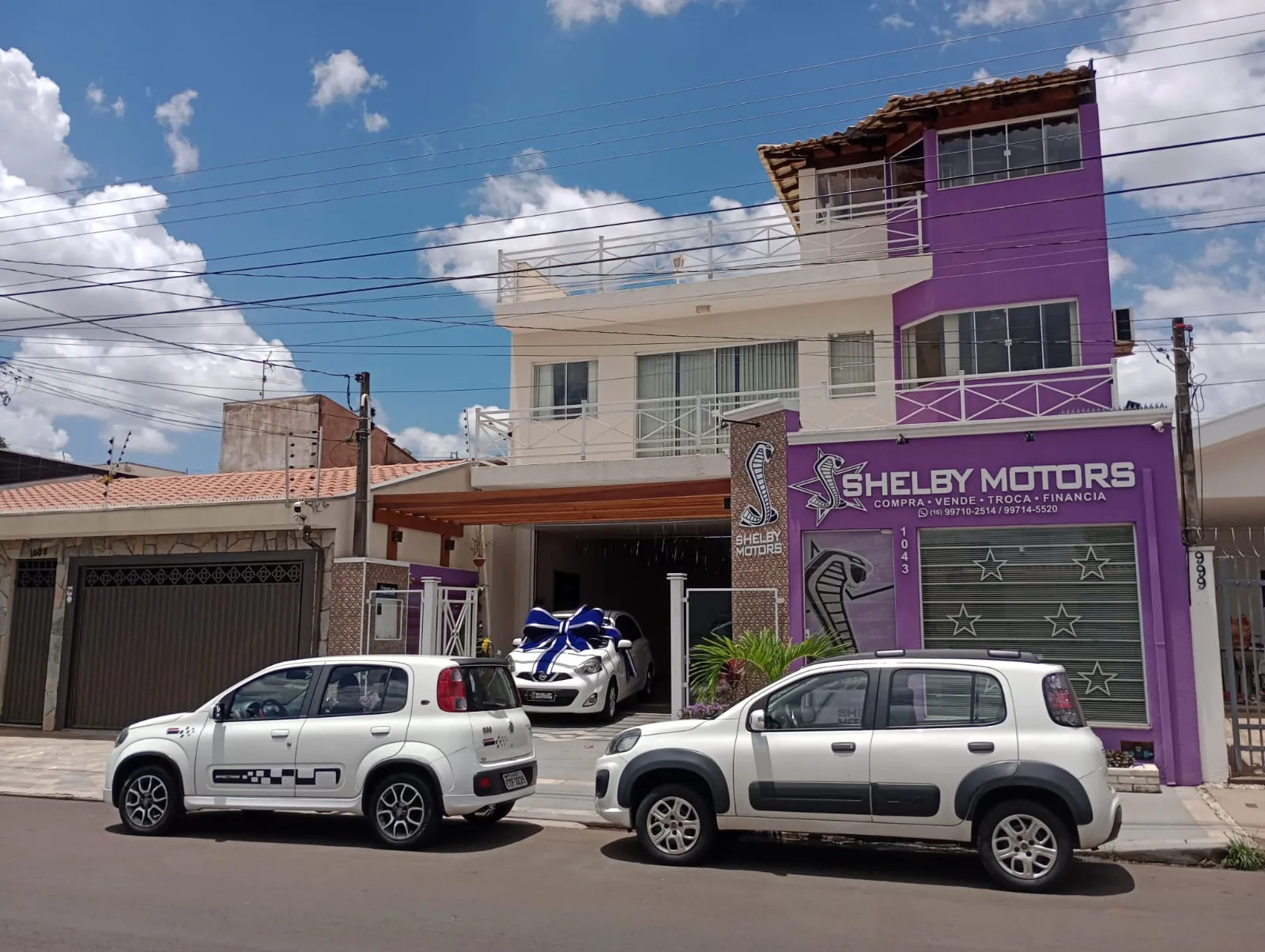 Fachada da loja SHELBY MOTORS - São Carlos - SP
