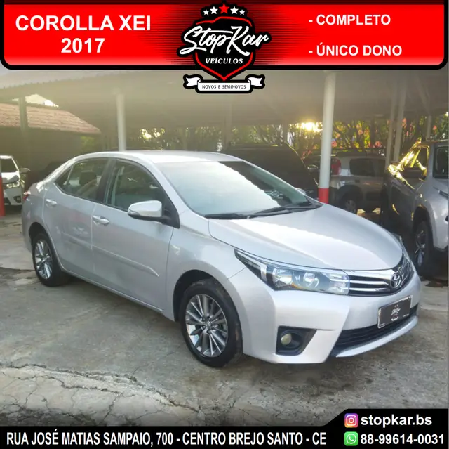 Carro Toyota Corolla 2017 2.0 XEi Multi-Drive S (Flex)