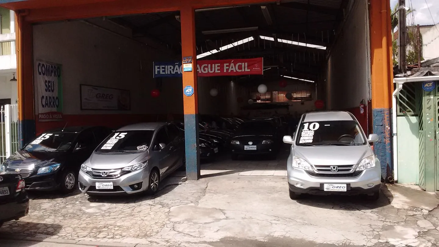 Fachada da loja Veículos à venda em TD GREG MULTIMARCAS  - São Paulo - SP | Mobiauto