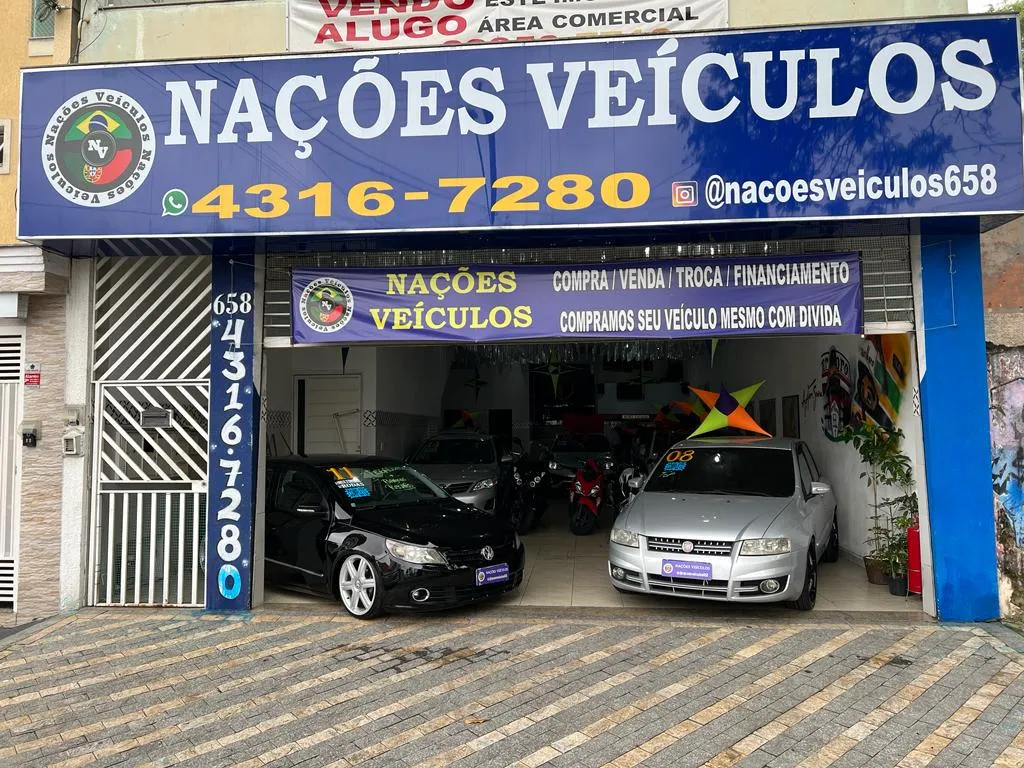 Fachada da loja NACOES VEICULOS - Santo André - SP