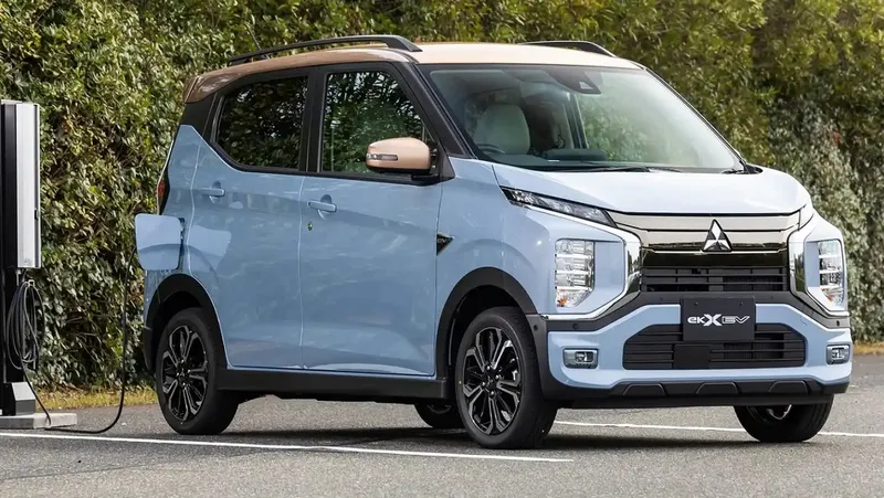 Kei car elétrico da Mitsubishi tem marra de L200 e é menor que um Kwid