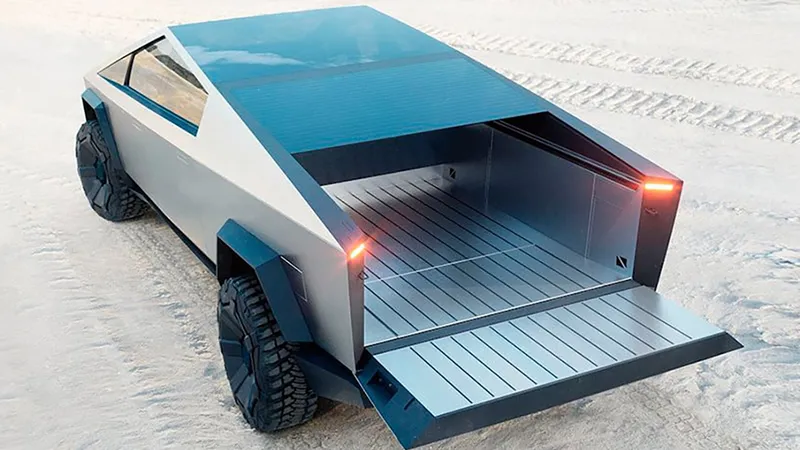 Como a Tesla Cybertruck saiu de pioneira para última picape elétrica