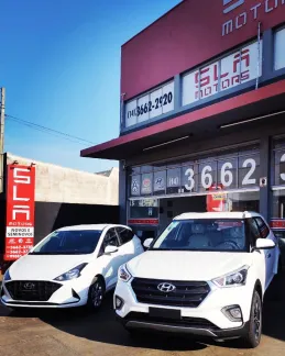 Fachada da loja SLA MOTORS - Bariri - SP