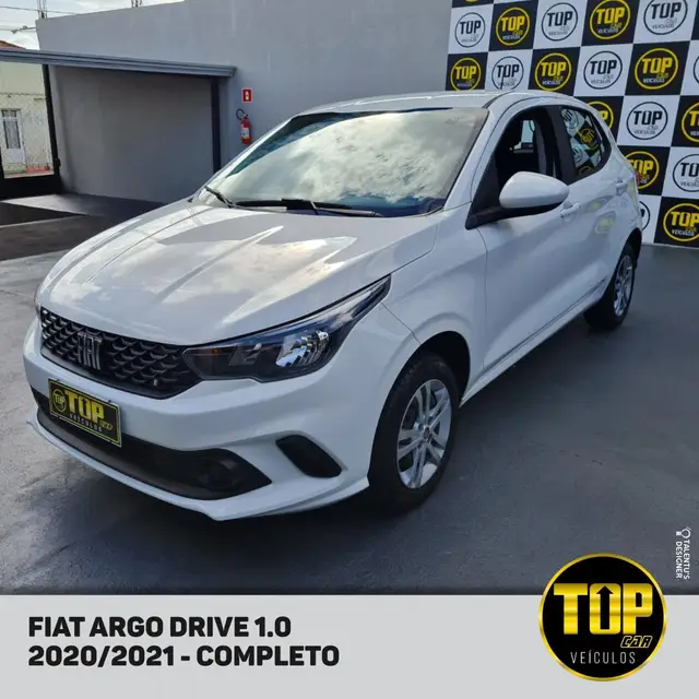 Carro Fiat Argo 2021 Drive 1.0 (Flex)