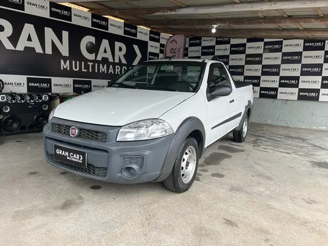 Carro Fiat Strada 2017 Hard Working 1.4 (Flex) (Cabine Simples)