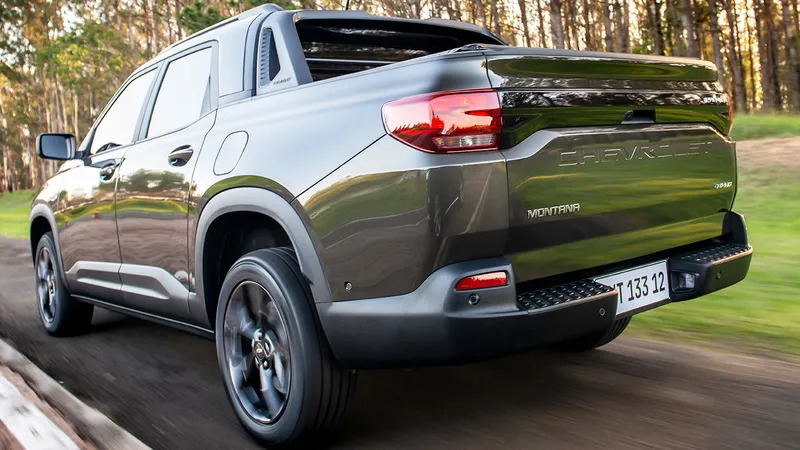 Por que a nova Chevrolet Montana não permite usar engate reboque