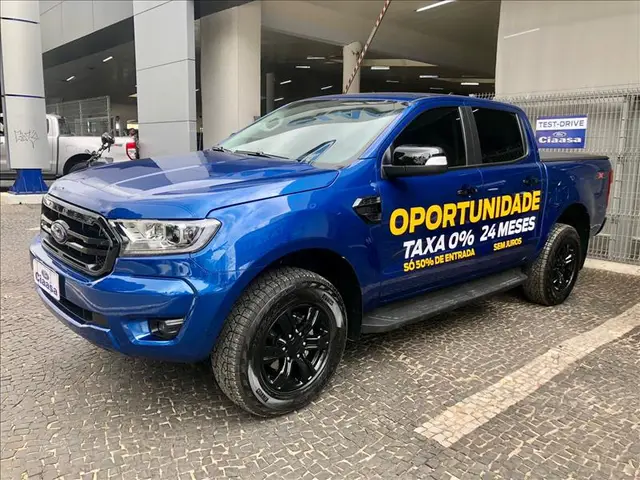 Carro Ford Ranger Cabine Dupla 2022 XLT 3.2 Turbodiesel 20V 4x4 (Aut)