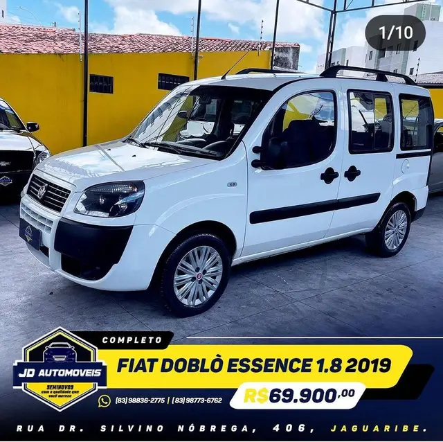 Carro Fiat Doblò 2019 Essence 1.8 16V (Flex)