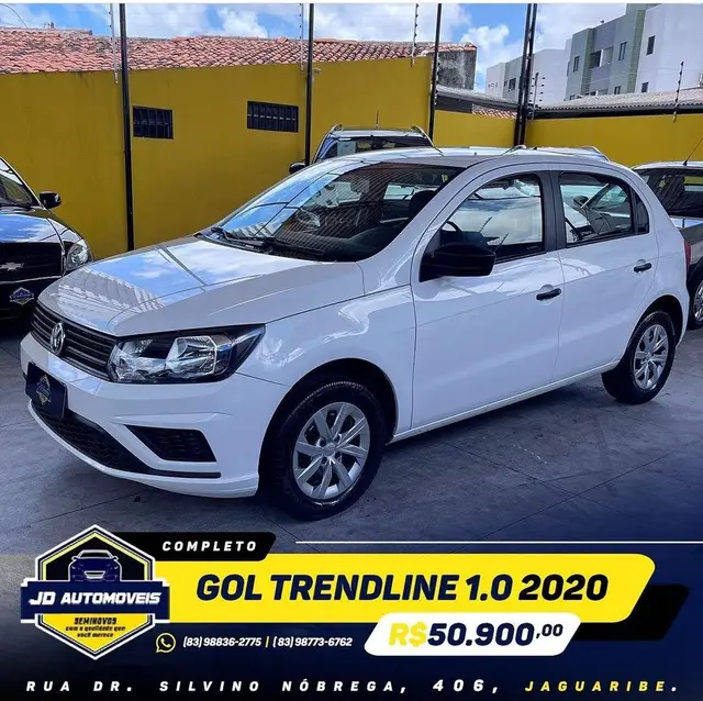 Carro Volkswagen Gol 2020 1.0 12v (Flex)