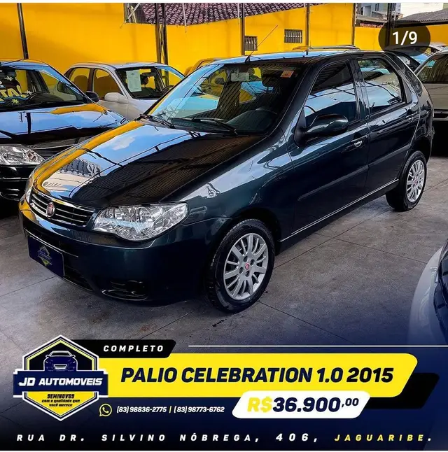 Carro Fiat Palio 2015 Fire 1.0 8V (Flex) 4p