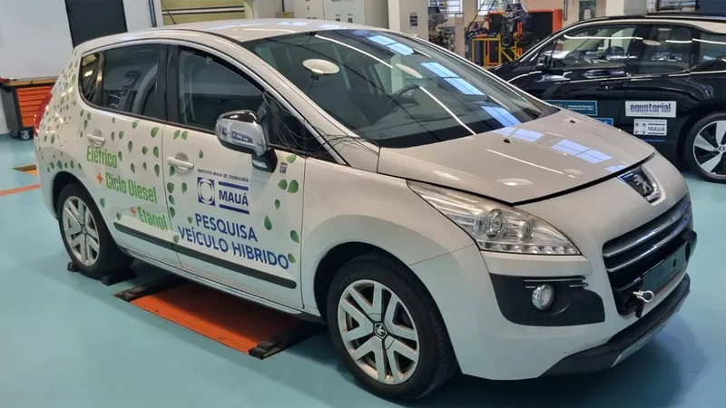 O incrível projeto brasileiro que fez um Peugeot 3008 a diesel rodar com etanol