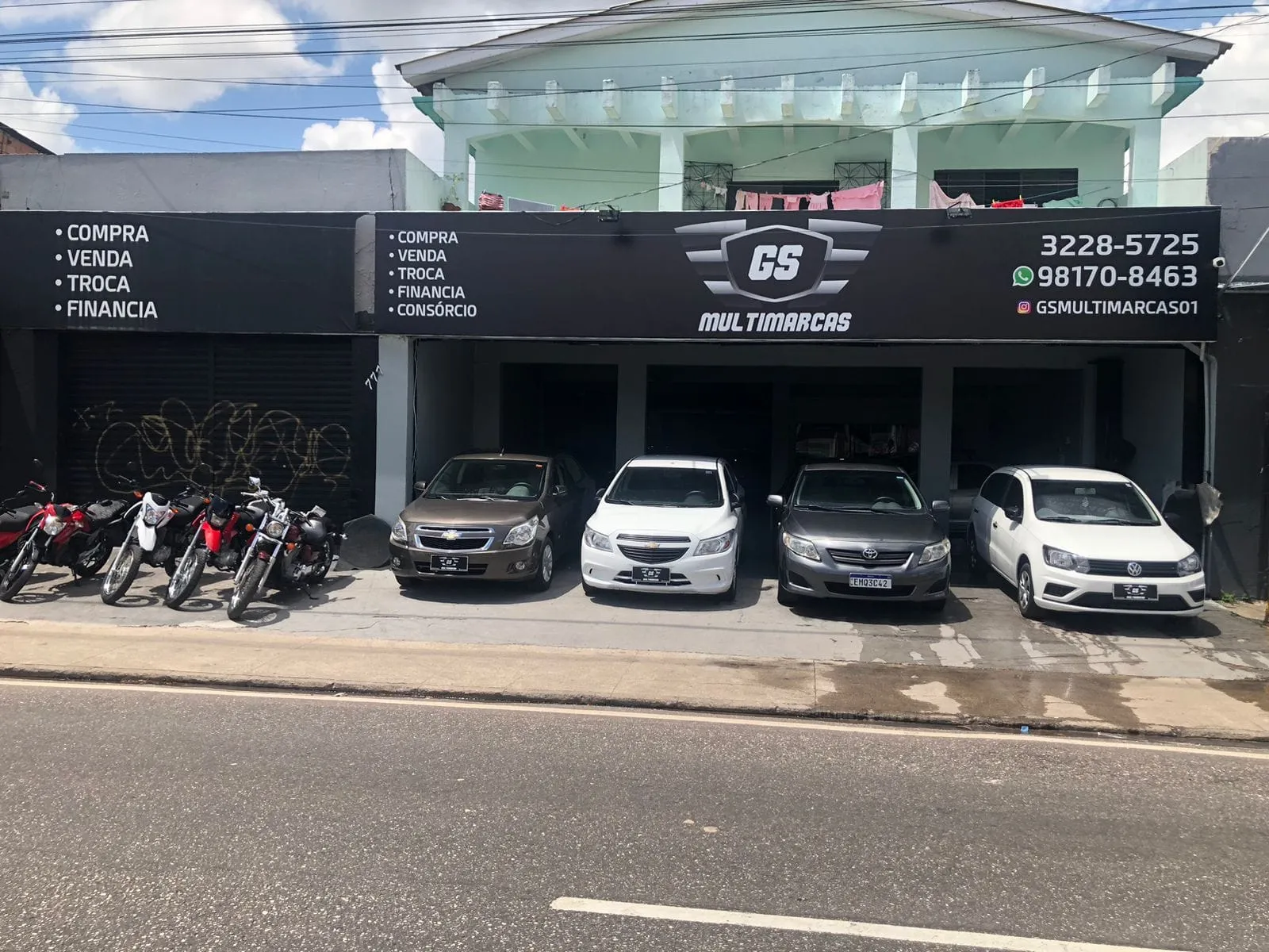 Fachada da loja GS Multimcarcas - Ananindeua - PA