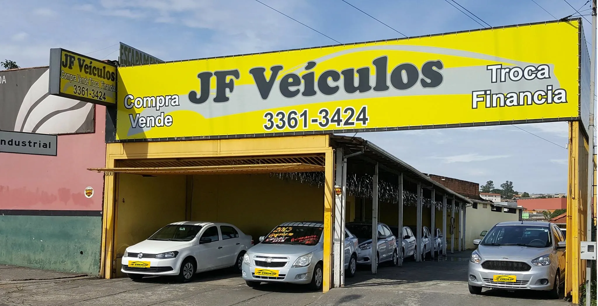 Fachada da loja JF VEICULOS - Contagem - MG