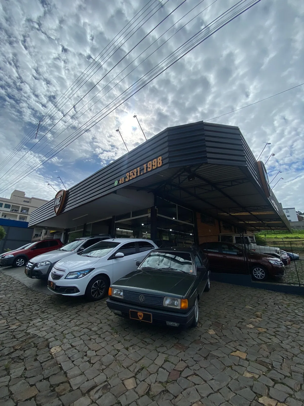 Fachada da loja Veículos à venda em WL COMERCIO DE VEICULOS - Videira - SC | Mobiauto