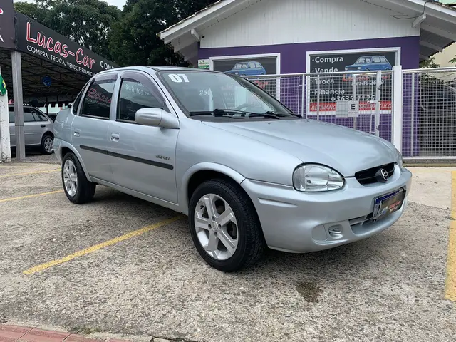 Carro Chevrolet Classic 2007 Corsa Sedan  Super 1.0 (Flex)