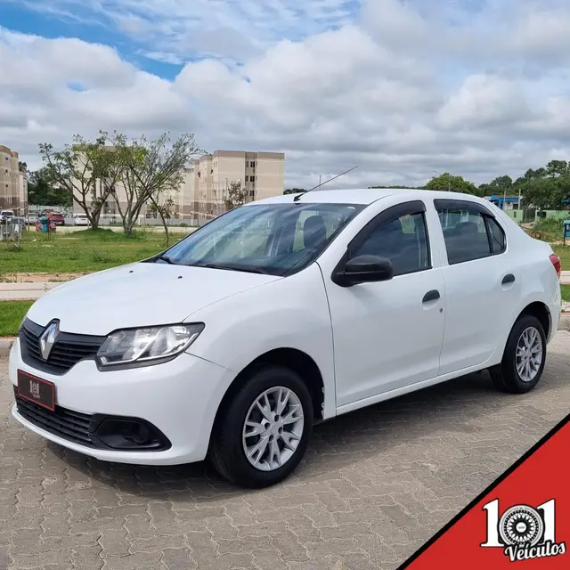 Carro Renault Logan 2018 Authentique 1.0 12V SCe (Flex)
