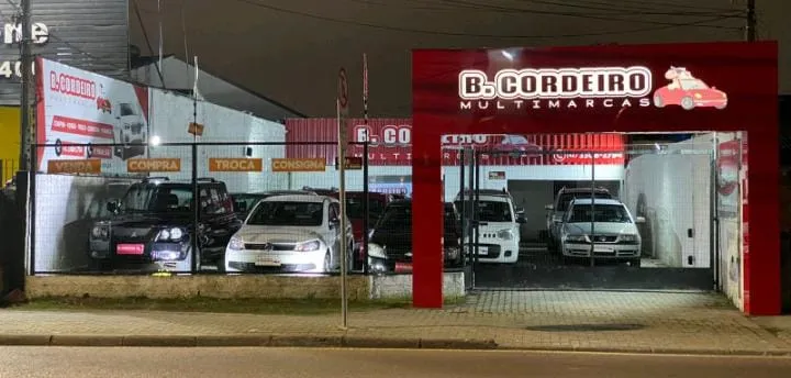 Fachada da loja Veículos à venda em B. CORDEIRO MULTIMARCAS - Curitiba - PR | Mobiauto