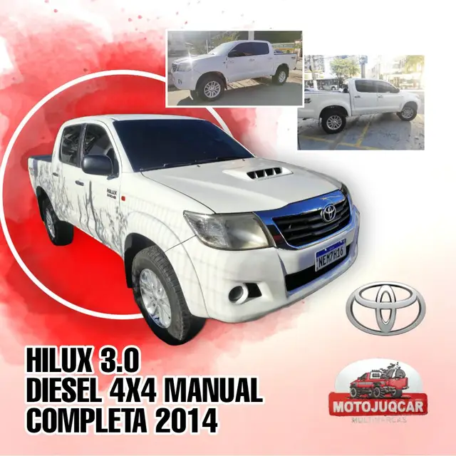 Carro Toyota Hilux Cabine Dupla 2014 Hilux 3.0 TDI 4x4 CD STD