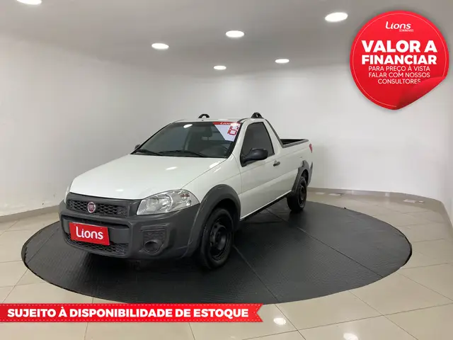 Carro Fiat Strada 2018 Hard Working 1.4 (Flex) (Cabine Simples)