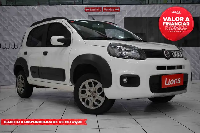 Carro Fiat Uno 2016 Way 1.4 8V (Flex) 4p