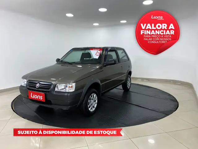 Carro Fiat Uno Mille 2013 Uno Mille WAY ECONOMY 1.0 F.Flex