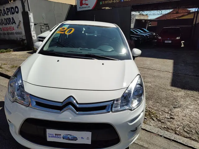 Carro Citroën C3 2020 Attraction 1.2 12V (Flex)