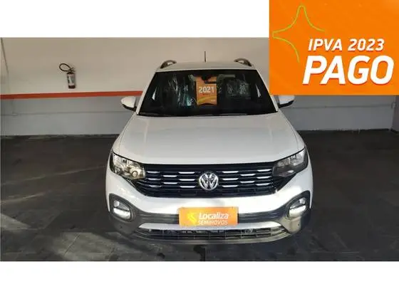 Carro Volkswagen T-Cross 2021 1.0 200 TSI Comfortline (Aut) (Flex)