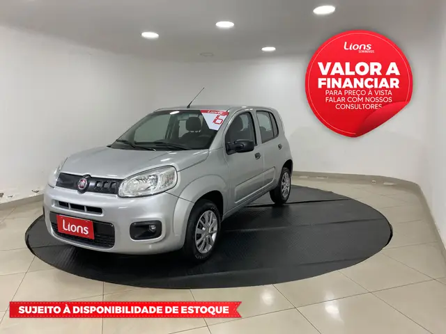 Carro Fiat Uno 2016 Attractive 1.0 (Flex) 4p