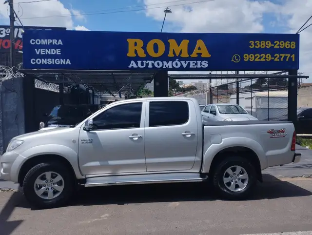 Carro Toyota Hilux Cabine Dupla 2011 Hilux SRV 4X4 3.0 (cab dupla) (aut)