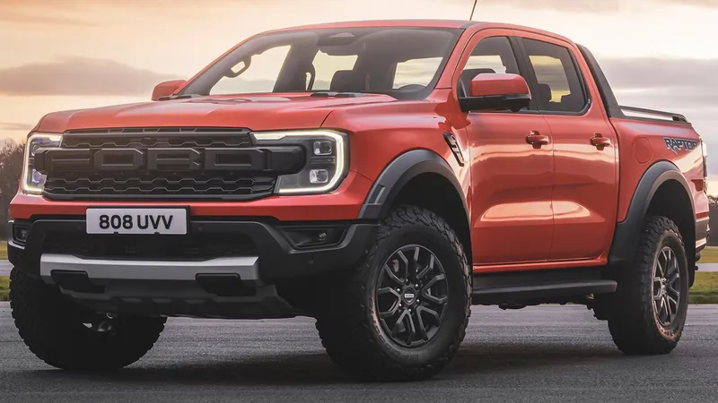 Nova Ford Ranger Raptor com V6 brutal de 397 cv tem registro no Brasil