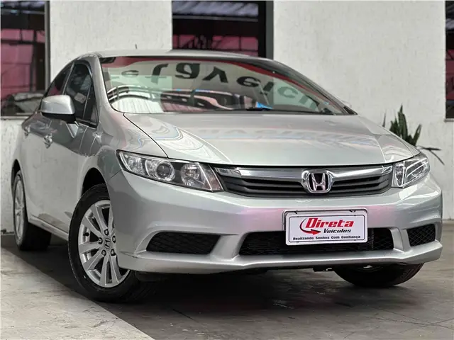 Carro Honda Civic 2014 New  LXS 1.8 16V i-VTEC (Flex)