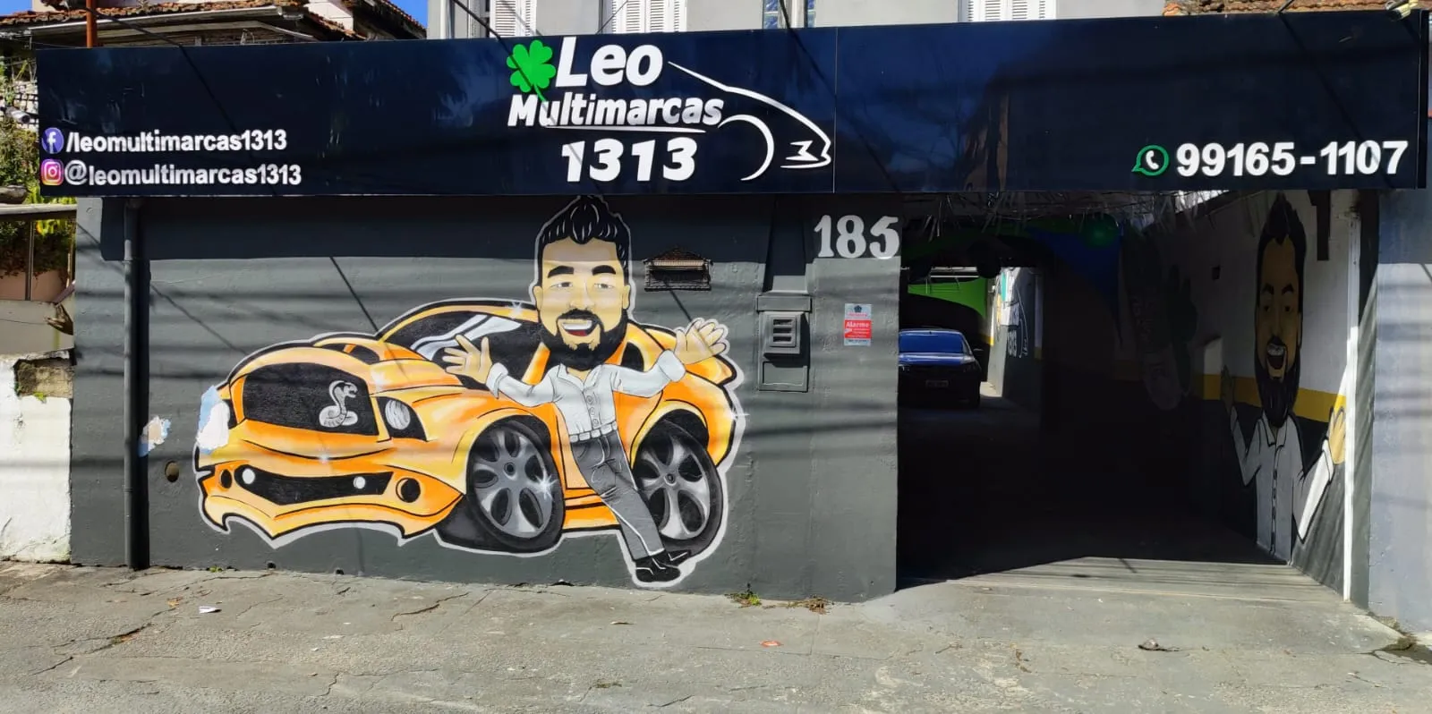 Fachada da loja Veículos à venda em LEO MULTIMARCAS 1313 - Santos - SP