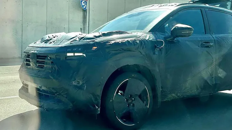 Flagra: Nissan Kicks de 2ª geração surge totalmente diferente