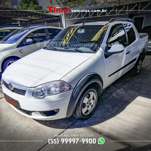 Carro Fiat Strada 2016 Trekking 1.6 16V (Flex) (Cabine Dupla)