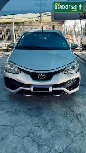 Carro Toyota Etios 2018 X 1.3 (Aut) (Flex)