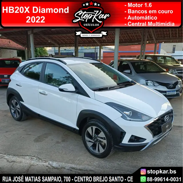Carro Hyundai HB20X 2022 Diamond Bluelink 1.6 (Aut) (Flex)