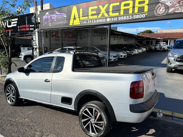 Carro Volkswagen Saveiro 2014 Cross 1.6 (Flex) (cab. estendida)