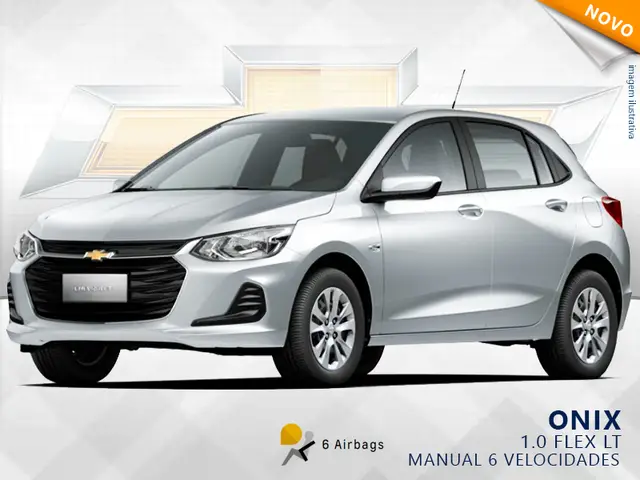 Carro Chevrolet Onix 2023 LT 1.0