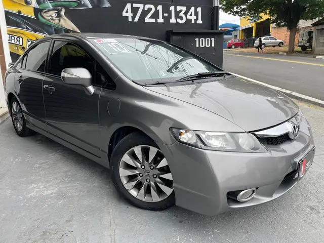 Carro Honda Civic 2010 New  LXL 1.8 16V (Couro) (Flex)