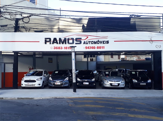 Fachada da loja RAMOS AUTOMOVEIS - Osasco - SP