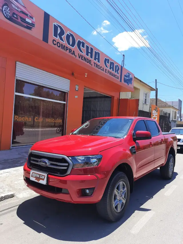 Carro Ford Ranger Cabine Dupla 2021 XLS 2.2 Turbodiesel 4x4 (Aut)