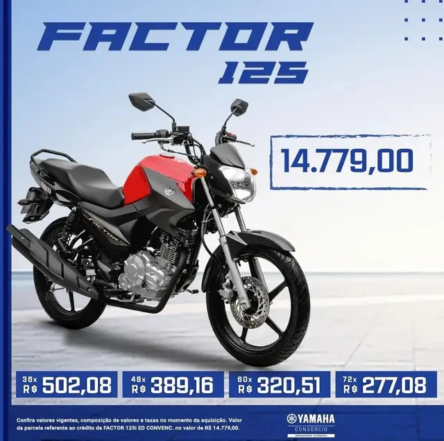 Carro Yamaha YBR 125i Factor 2021 125i ED