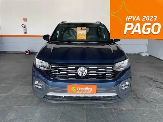 Carro Volkswagen T-Cross 2021 1.0 200 TSI Comfortline (Aut) (Flex)