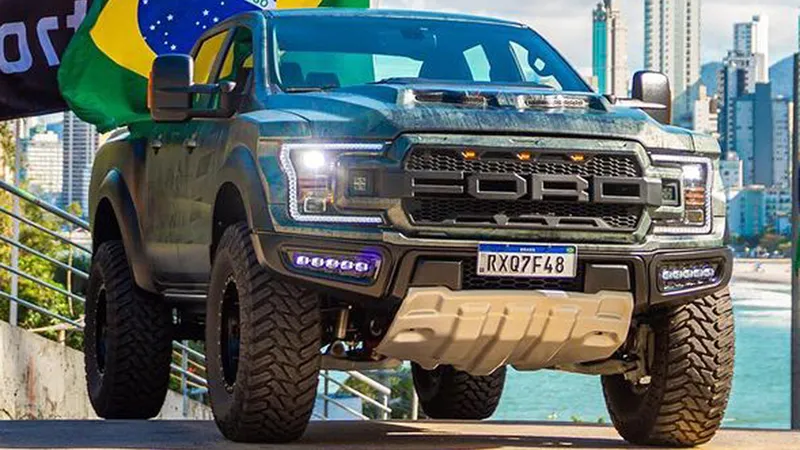 Ford F-150 Raptor feita no Brasil usa Ranger de base e muita ousadia