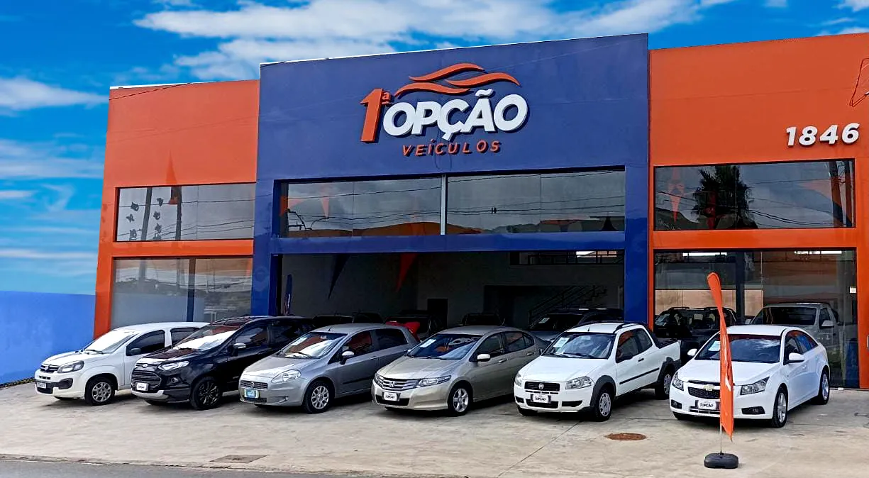 Fachada da loja Veículos à venda em Primeira Opcao Veiculos - Hortolândia - SP | Mobiauto