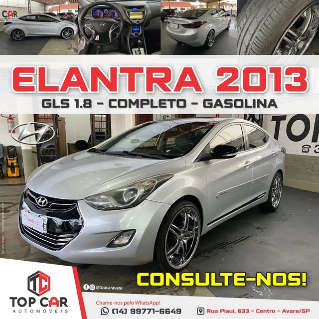 Carro Hyundai Elantra 2013 Sedan 1.8 GLS (aut)