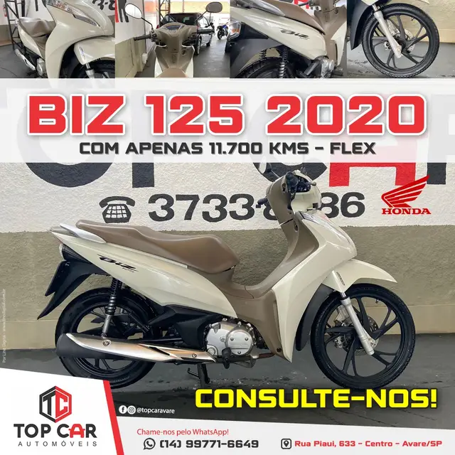 Carro Honda Biz 125i 2020 Flex